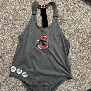 Gray Women's Tank Top Ohio State